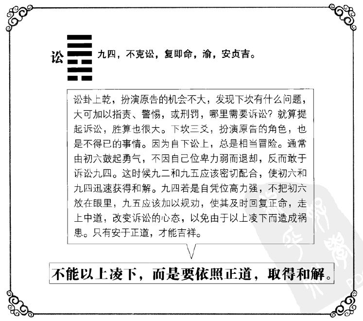 天水讼卦事业_讼卦第六_解读易经6卦一一讼卦