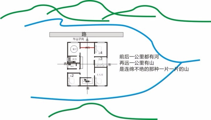 风水设计风水之“门不可对枯树”的解救方法
