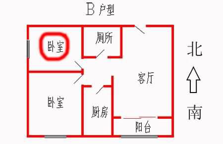 户型图风水案例 风水学派三十多门，好比武术一样武当、少林、峨眉等等非常多